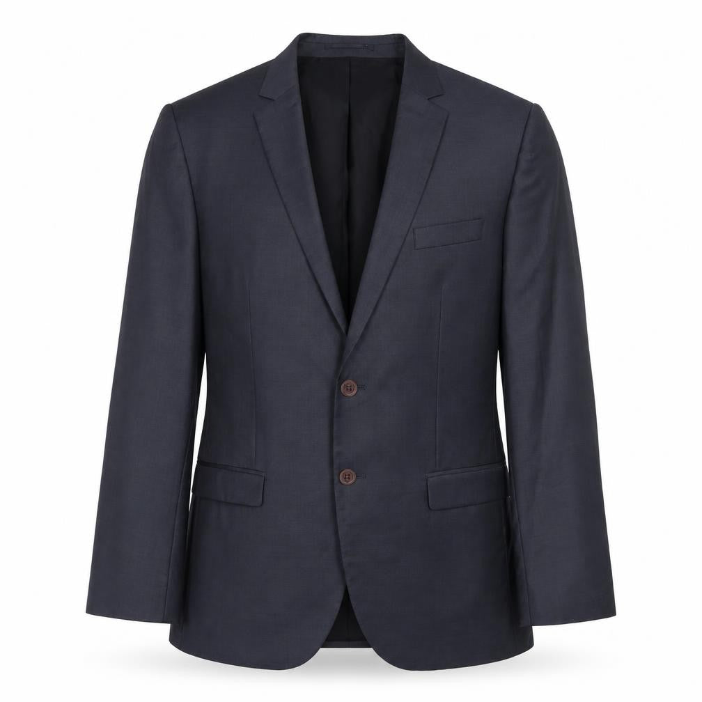 River Island Mens Blue  Wool Jacket Blazer Size 42