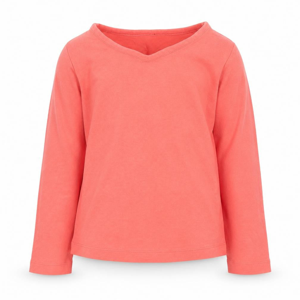 St Bernard Girls Pink  Cotton Basic T-Shirt Size 3 Years Round Neck Pullover