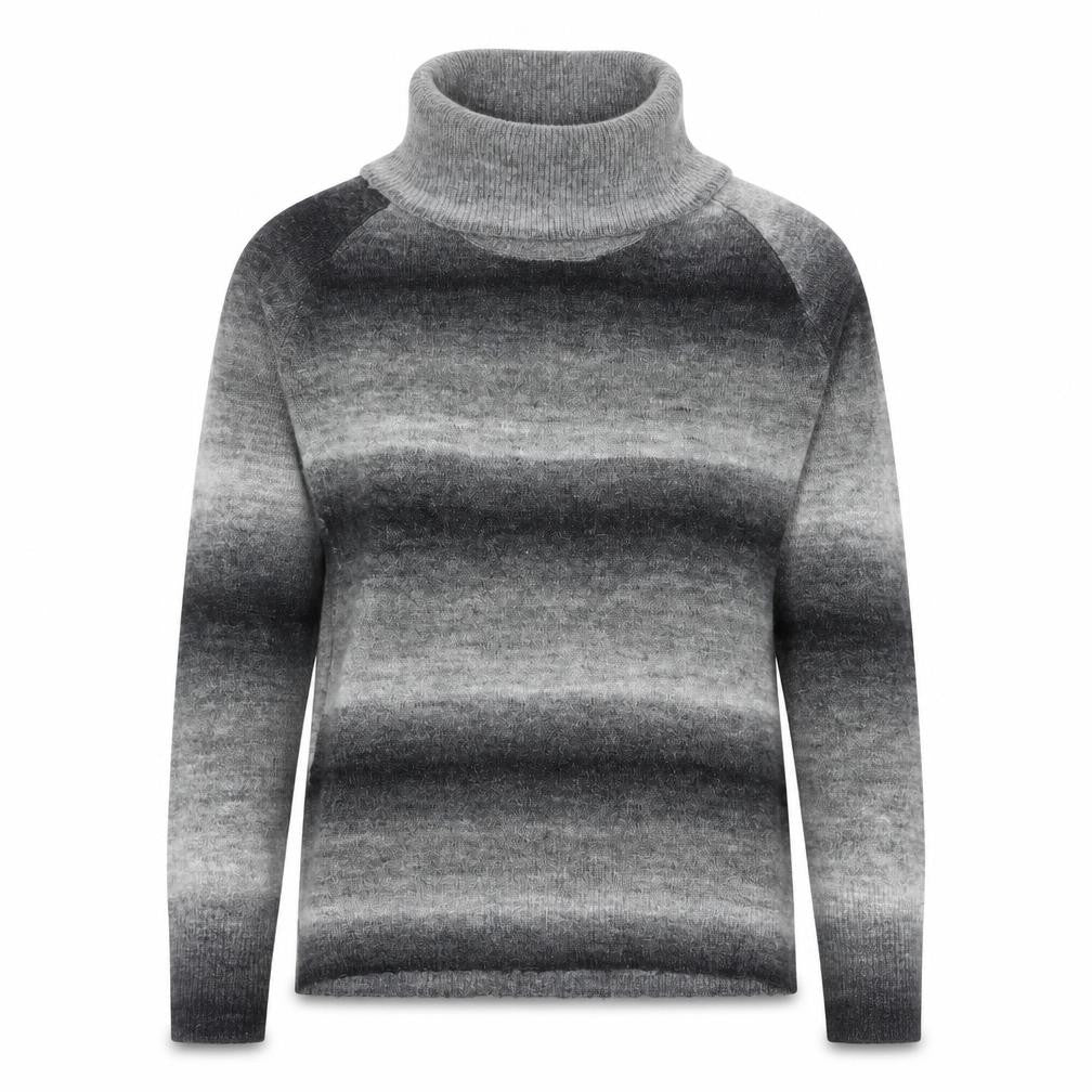 Twenty One Womens Grey Roll Neck  Acrylic Pullover Jumper Size 10