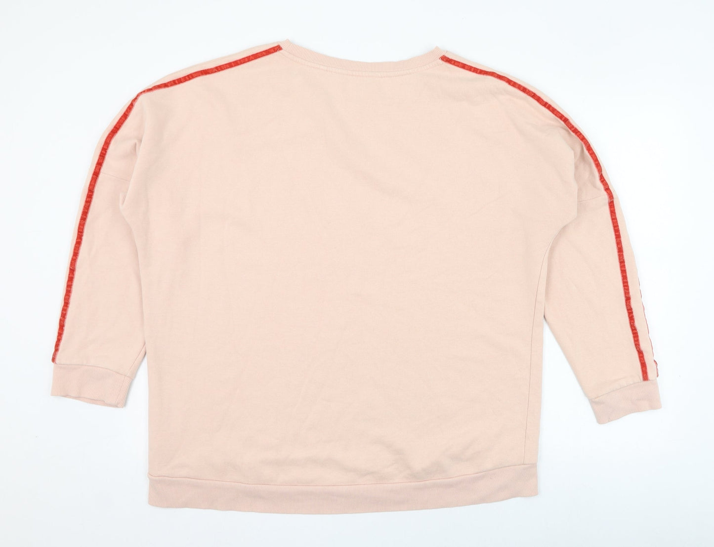 NEXT Womens Pink  Cotton Pullover Sweatshirt Size L  Pullover