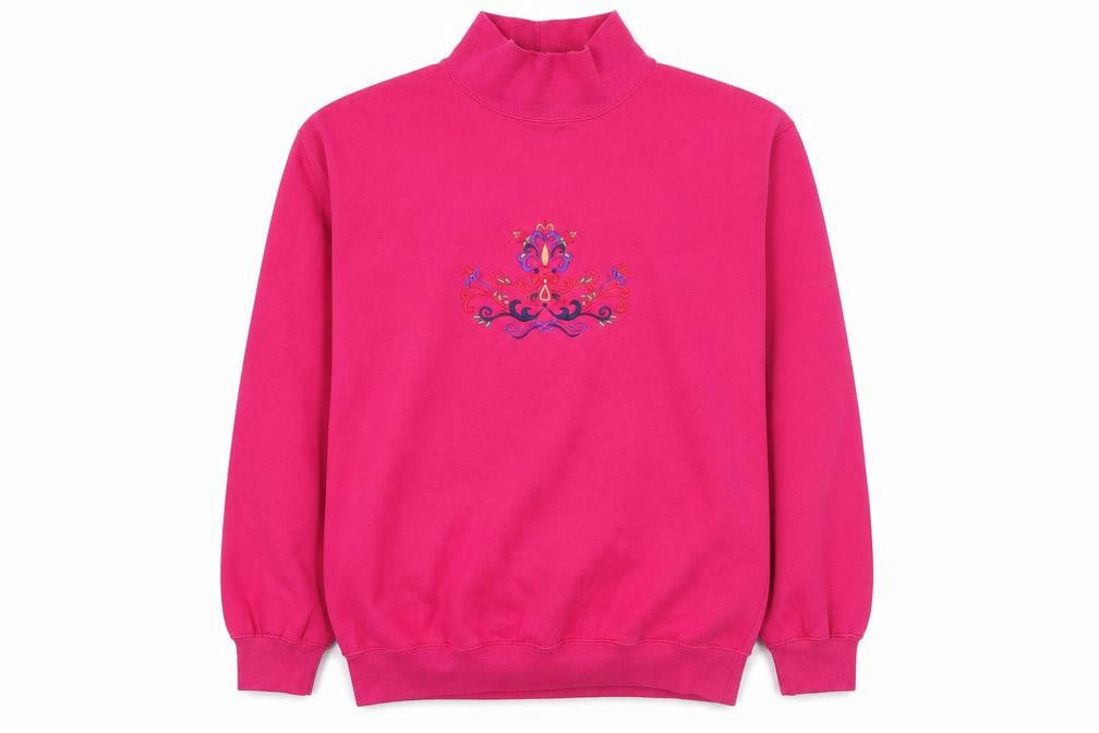 Hunt Club Womens Pink  Polyester Pullover Sweatshirt Size S