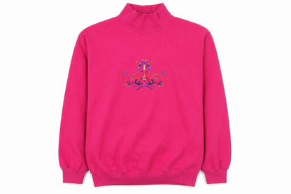 Hunt Club Womens Pink  Polyester Pullover Sweatshirt Size S