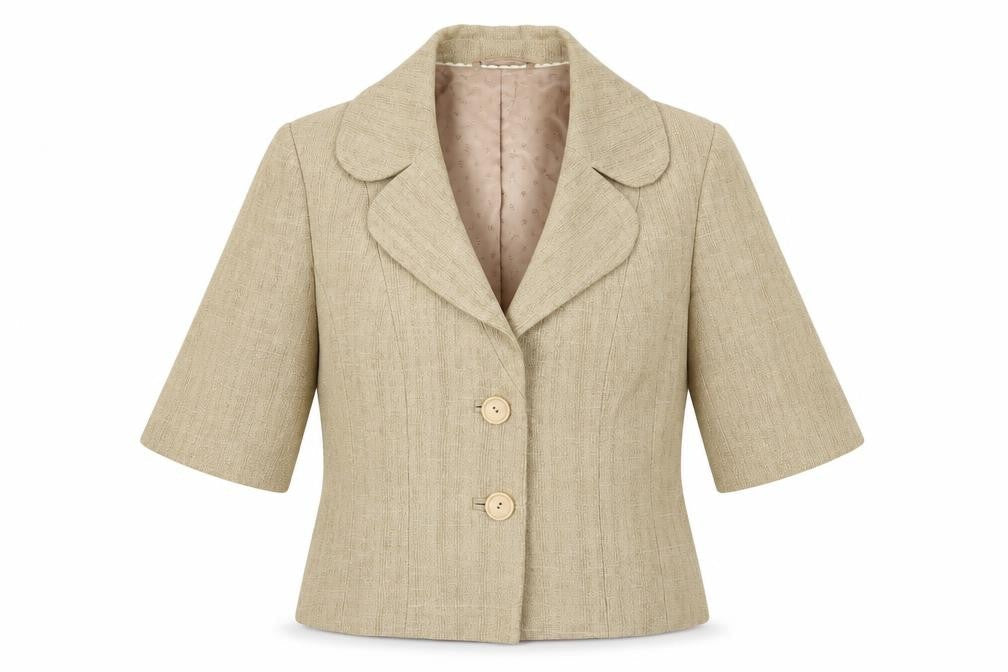 Coast Womens Beige   Jacket  Size 12  Button