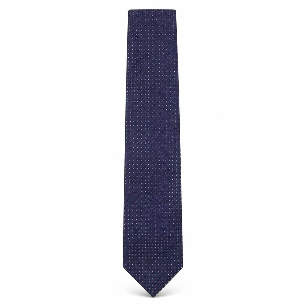 Scott & Taylor Mens Multicoloured Geometric Polyester Pointed Tie One Size