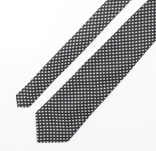 Hunt Club Mens Multicoloured Plaids & Checks Polyester Pointed Tie One Size
