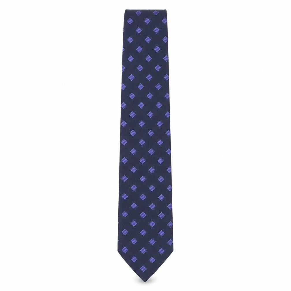 Marks & Spencer Mens Multicoloured Geometric Polyester Pointed Tie One Size