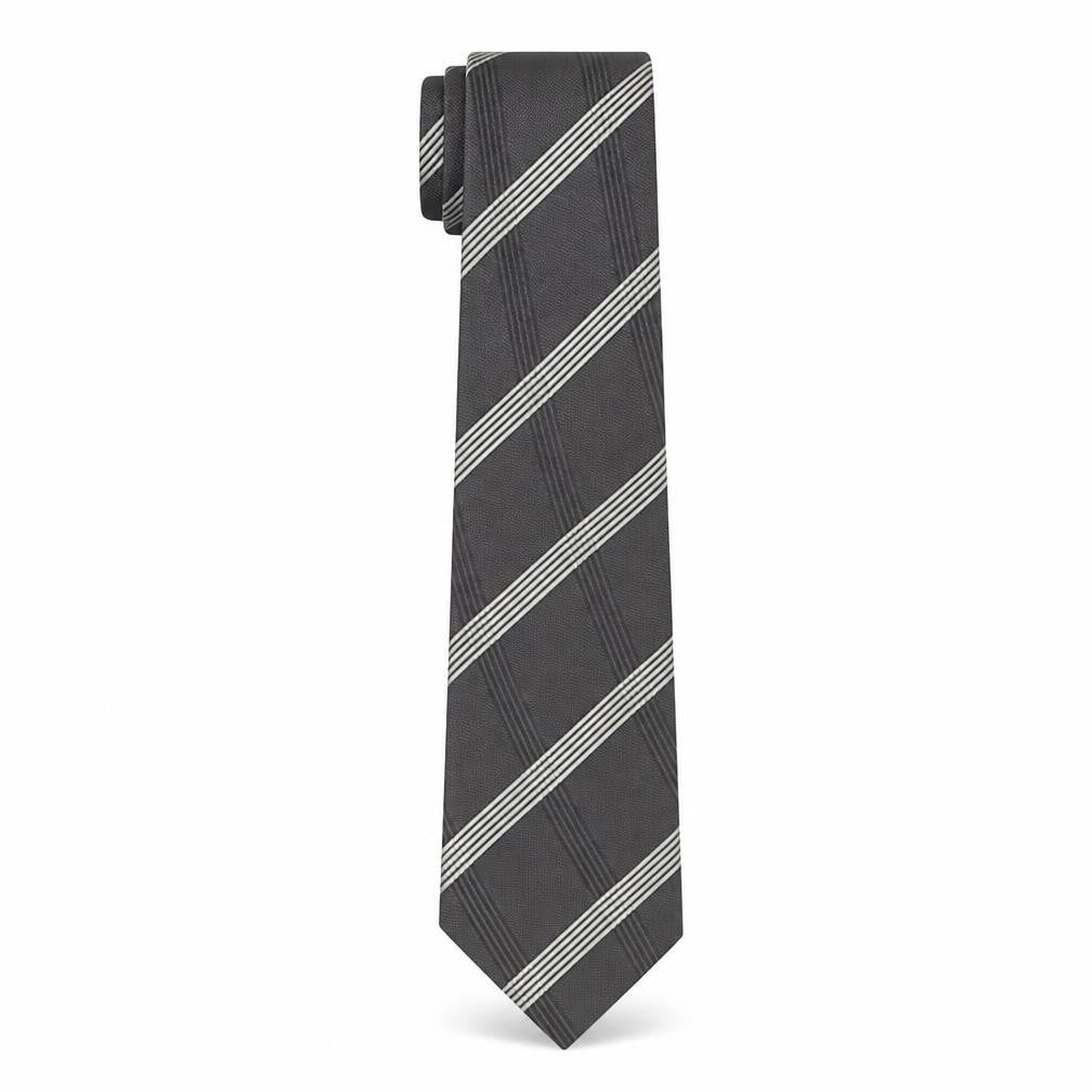 Zantos Mens Multicoloured Plaids & Checks Polyester Pointed Tie One Size