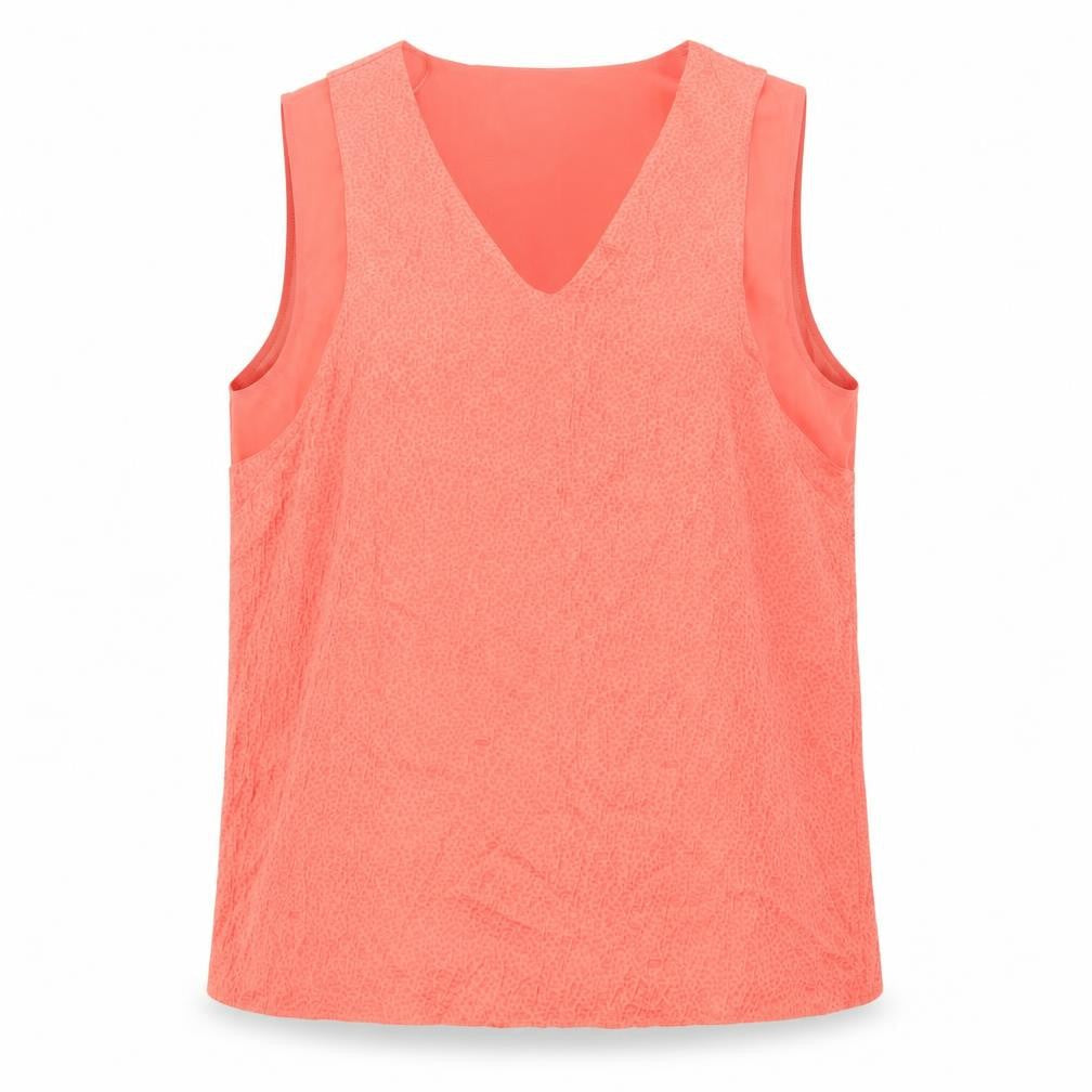 NEXT Womens Pink  Polyester Basic Blouse Size 20 V-Neck