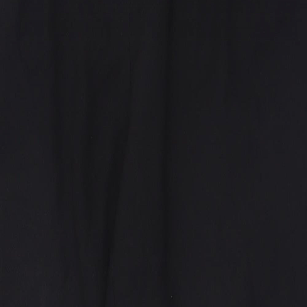 Zara Womens Black  Polyester Trousers  Size XS L26 in Regular Tie