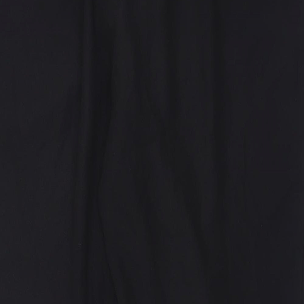 Zara Womens Black  Polyester Trousers  Size XS L26 in Regular Tie