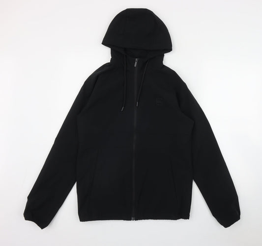 US Athletic Mens Black   Jacket  Size S  Zip