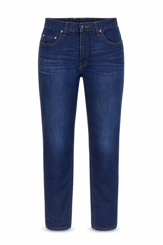 Dejour Womens Blue  Cotton Skinny Jeans Size 8 L29 in Regular Button