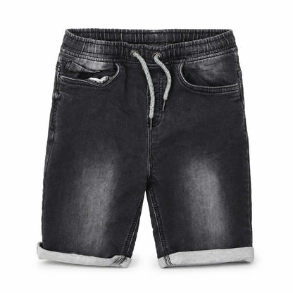 Tu Boys Black  Cotton Cropped Jeans Size 9 Months  Regular Pullover