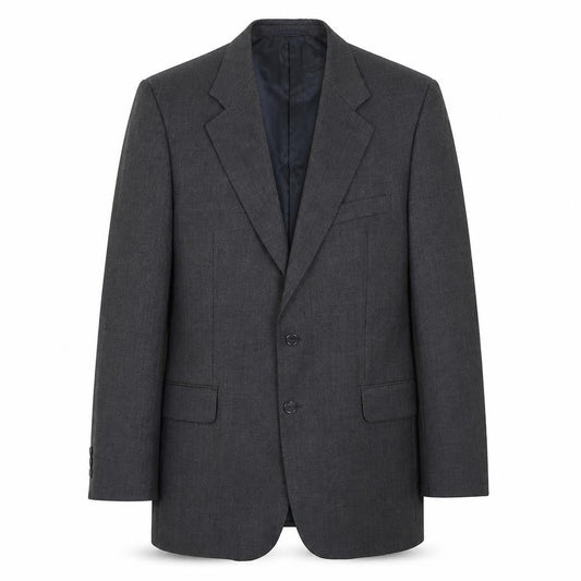 Wellington Mens Grey  Wool Jacket Blazer Size 42