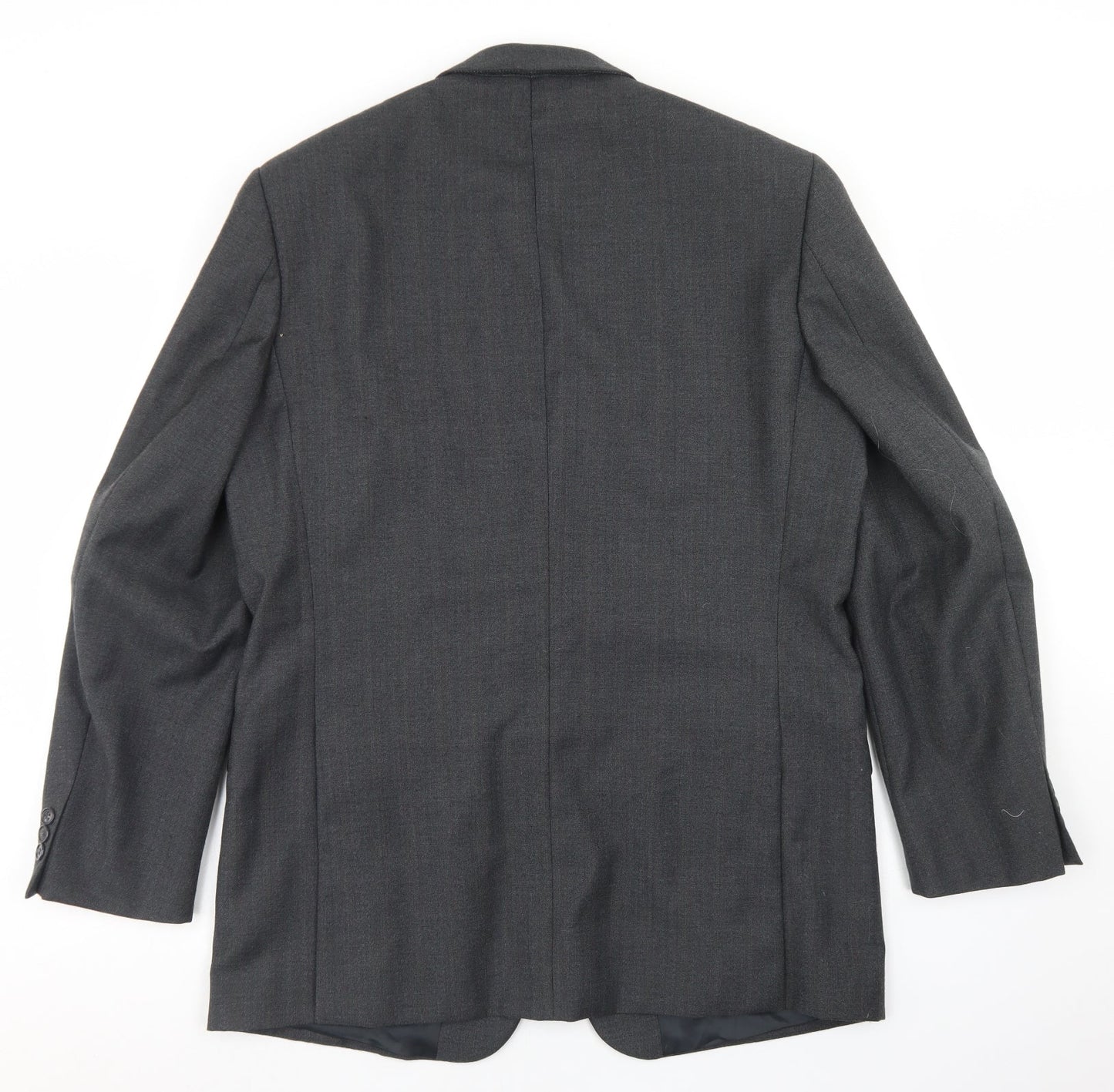 Wellington Mens Grey  Wool Jacket Blazer Size 42