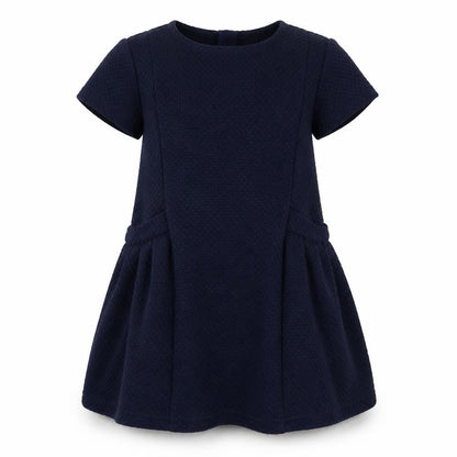 Next Girls Blue  Polyester A-Line  Size 3-4 Years  Round Neck Pullover