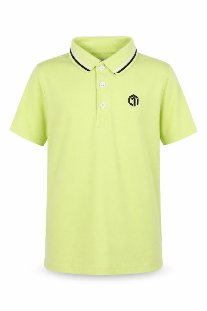 F&F Boys Gold  Cotton Basic Polo Size 5-6 Years Collared Button