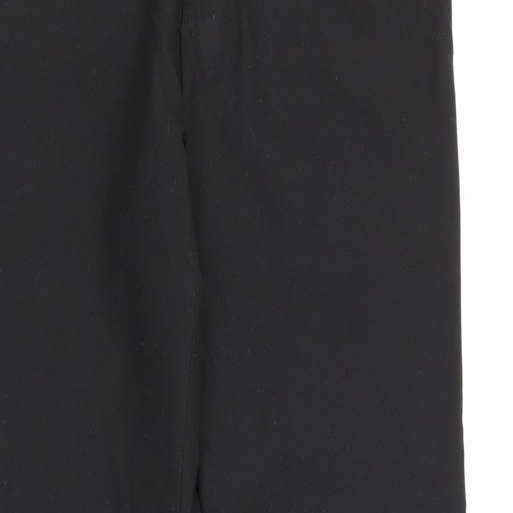 River Island Womens Black  Polyester Trousers  Size 28 in L28 in Regular Zip