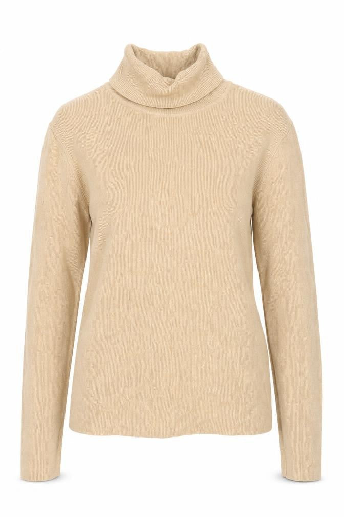 Primark Womens Brown Roll Neck  Viscose Pullover Jumper Size S