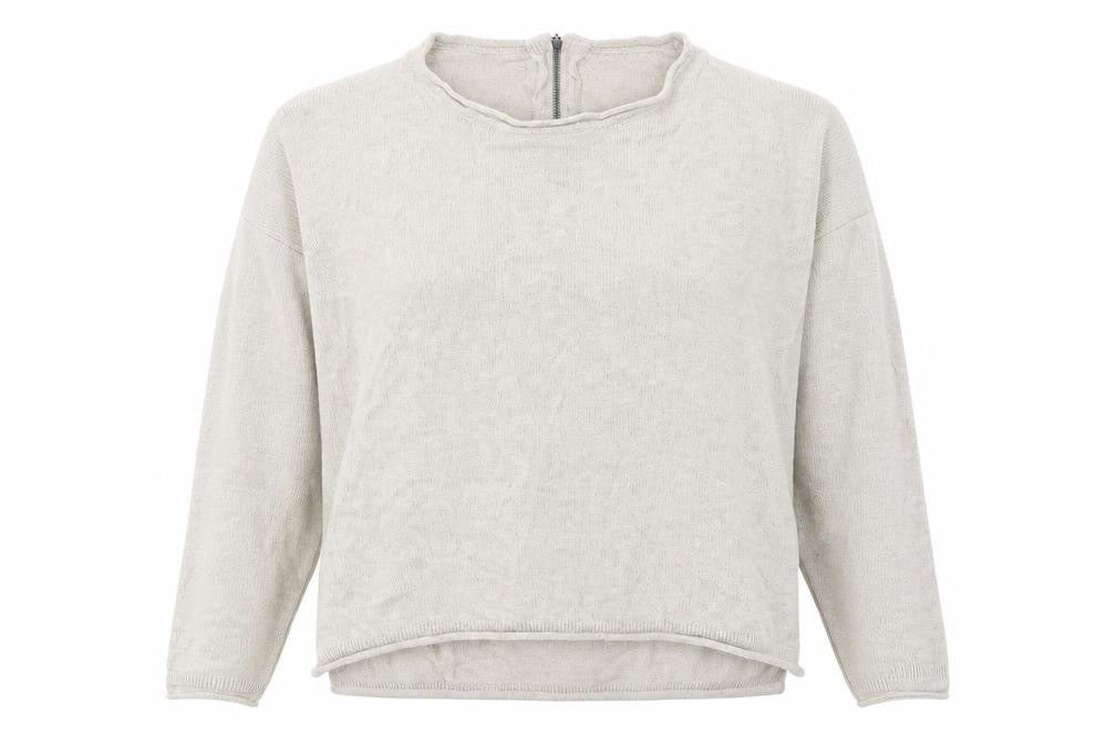 H&M Womens Beige Round Neck  Acrylic Pullover Jumper Size S