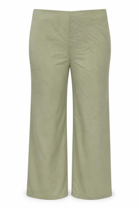 Classics Womens Green  Polyester Trousers  Size 16 L29 in Regular