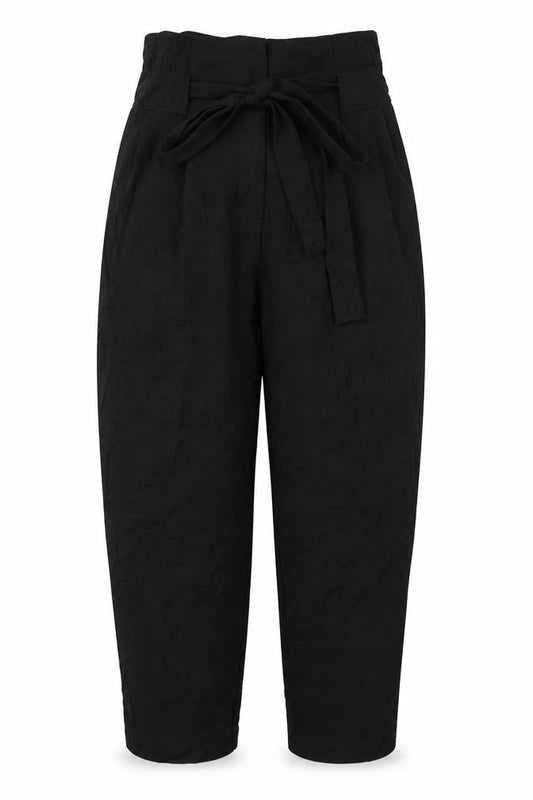 ASOS Womens Black  Polyester Trousers  Size 8 L23 in Regular Button