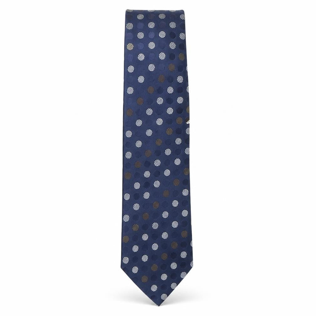 Marks & Spencer Mens Multicoloured Polka Dot Silk Pointed Tie One Size