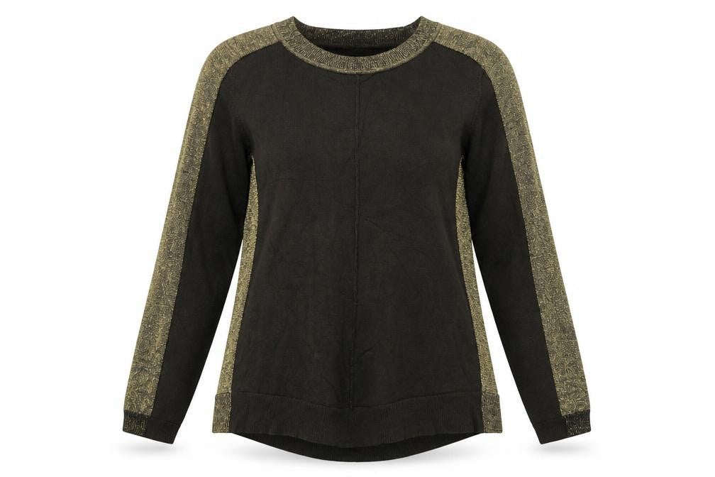 H&M Womens Green  Viscose Basic Blouse Size S Crew Neck