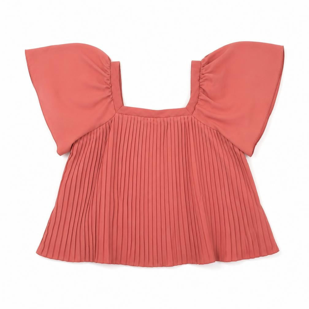 George Womens Pink  Polyester Basic T-Shirt Size 8 Square Neck