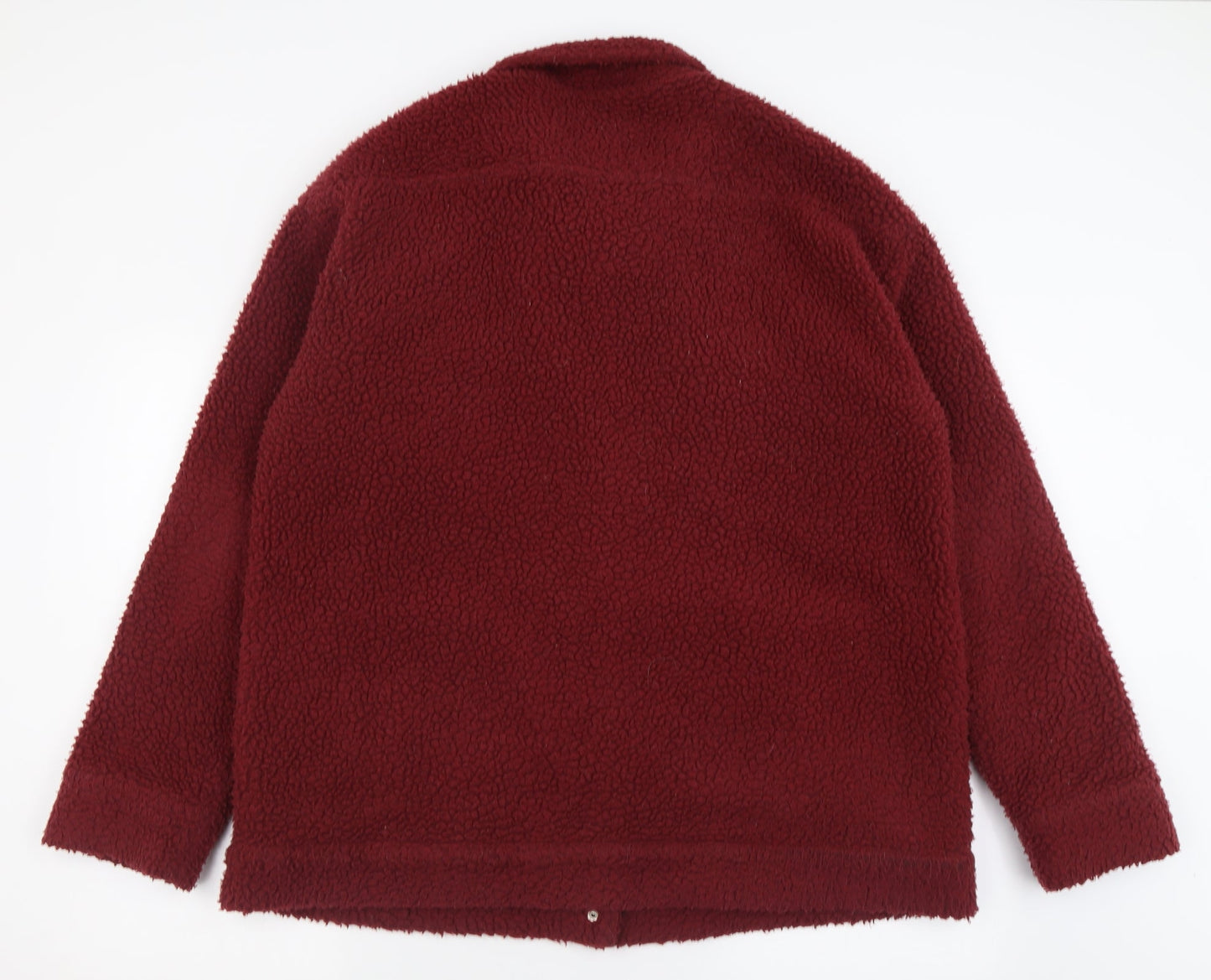 PRETTYLITTLETHING Womens Red   Jacket  Size 14  Button