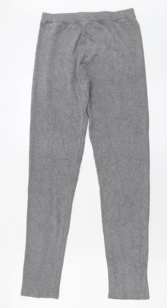 Laetitia Mem Womens Grey  Viscose Capri Trousers Size 26 in L29 in Regular