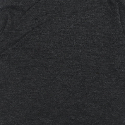 Preloved NEXT Mens Grey V-Neck  Acrylic Pullover Jumper Size M - Label