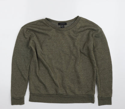 Atmosphere Womens Green  Polyester Pullover Sweatshirt Size 6  Pullover