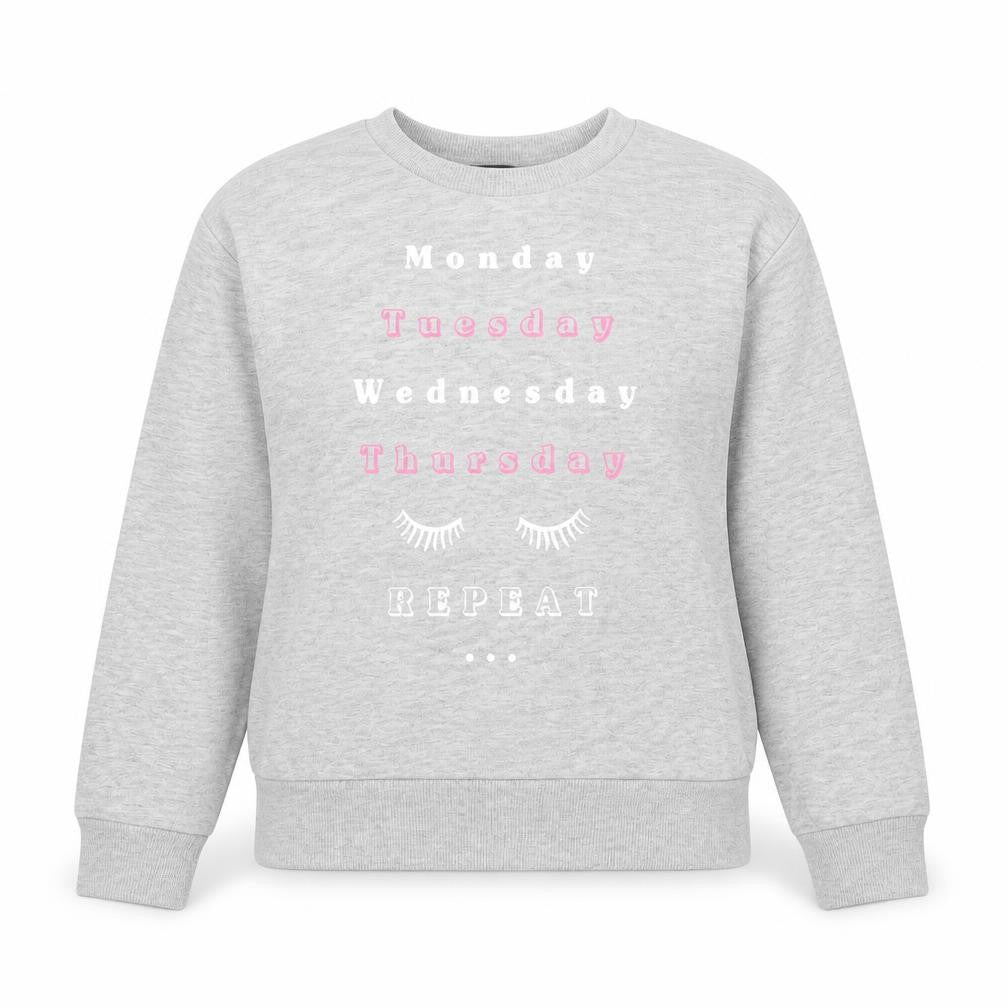 Primark Womens Grey  Polyester Pullover Sweatshirt Size 8  Pullover