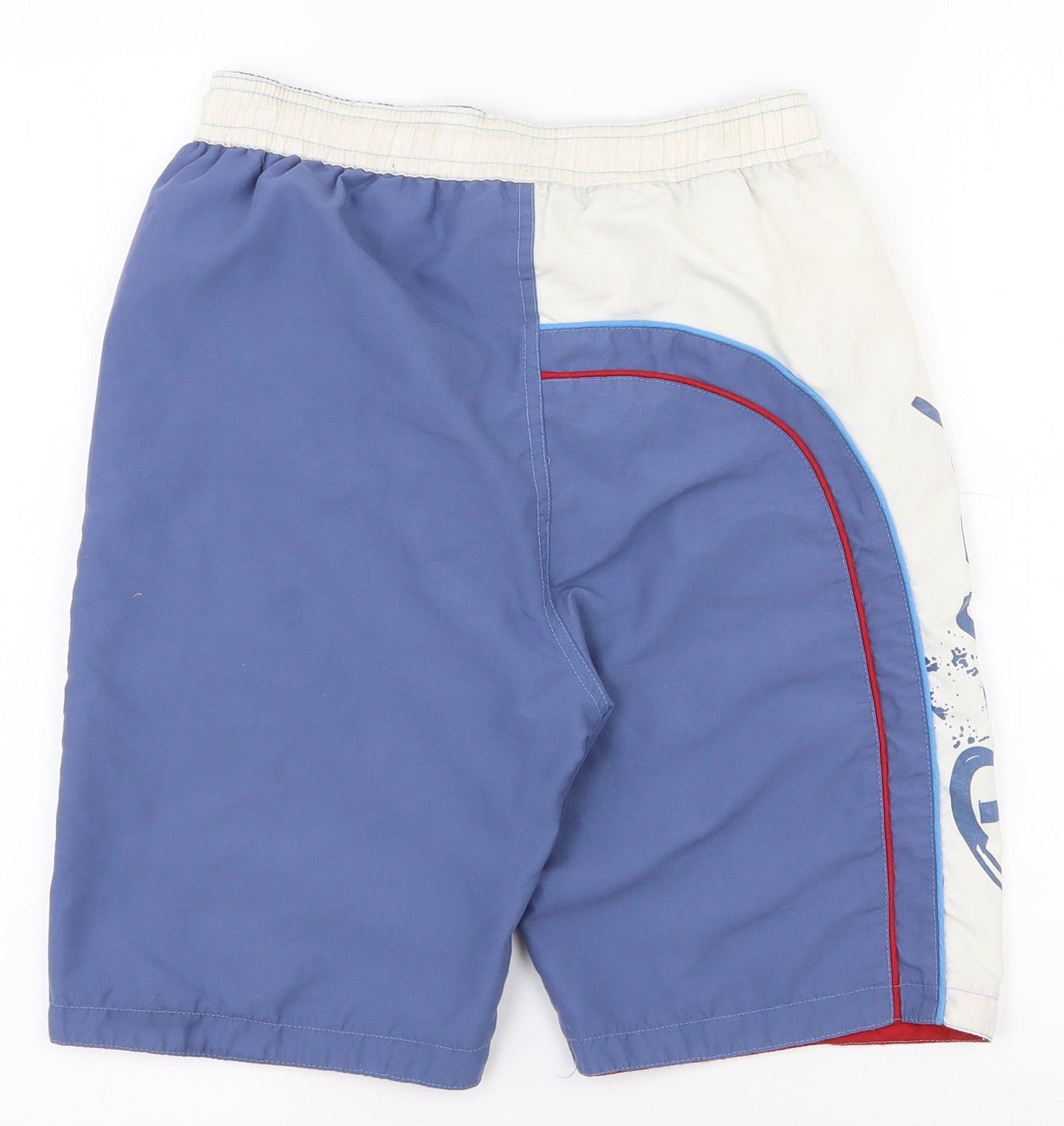 Preworn Boys Blue  100% Polyester  Shorts Size 9-10 Years  Regular Drawstring - Athletic style