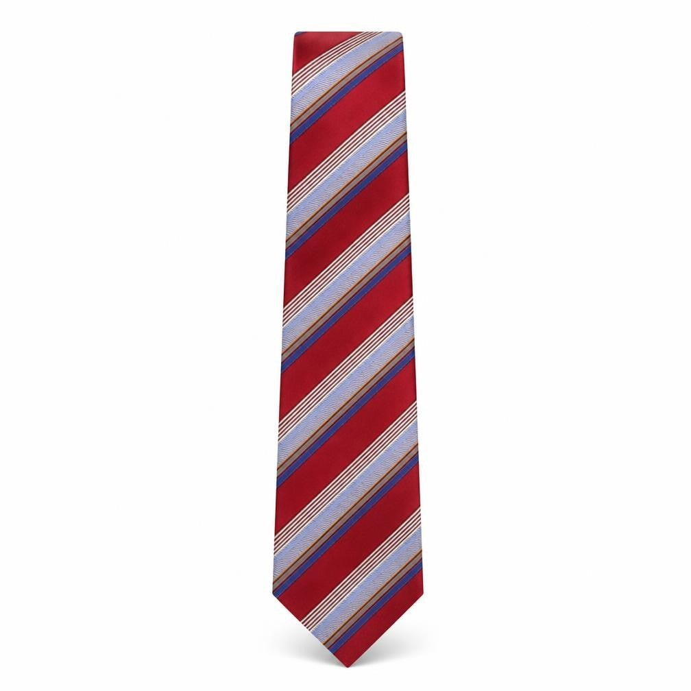 Tie Rack  Mens Multicoloured Striped Silk Pointed Tie One Size