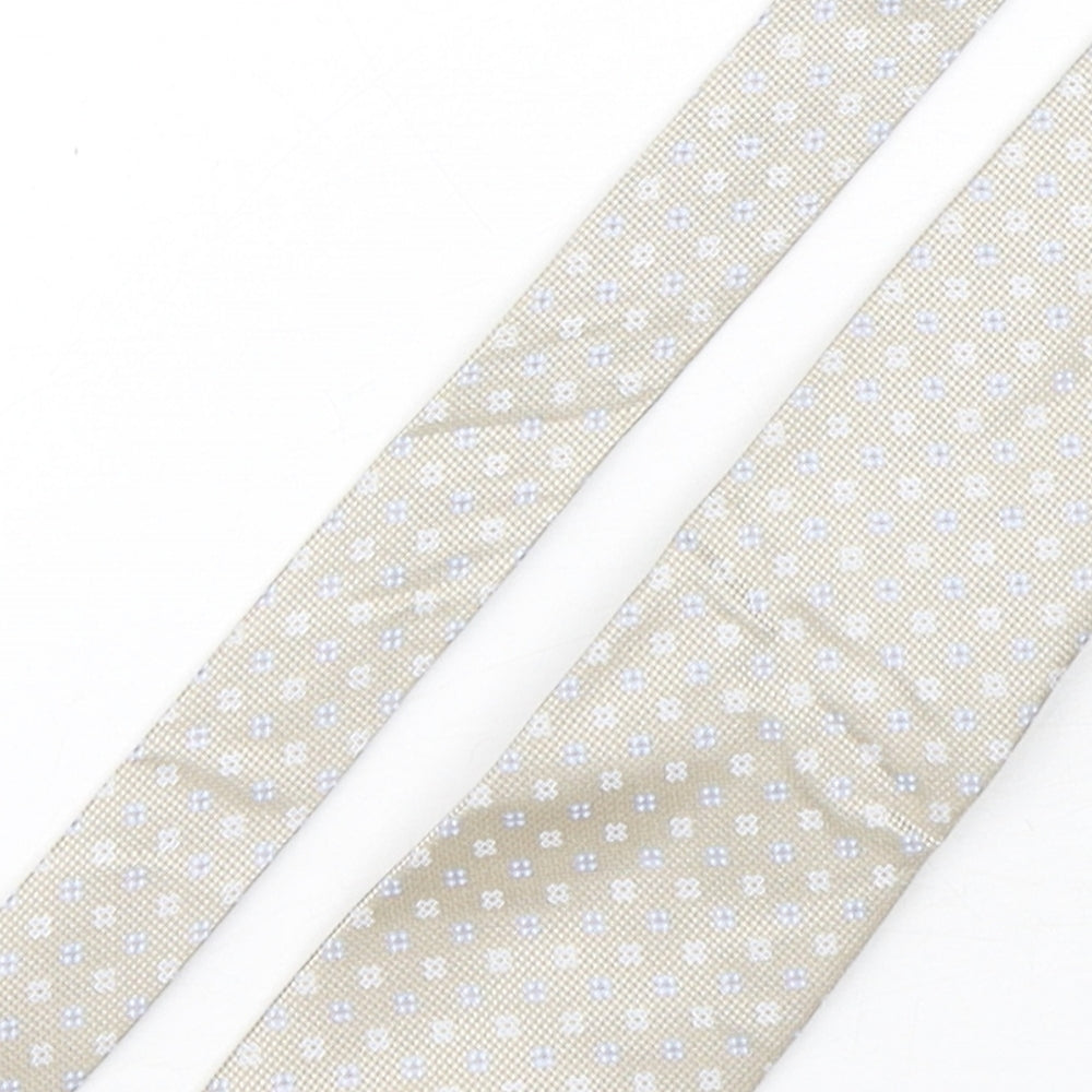 Michaelis Mens Multicoloured Geometric Silk Pointed Tie One Size