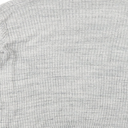 Next Womens Grey Roll Neck  Acrylic Pullover Jumper Size XL