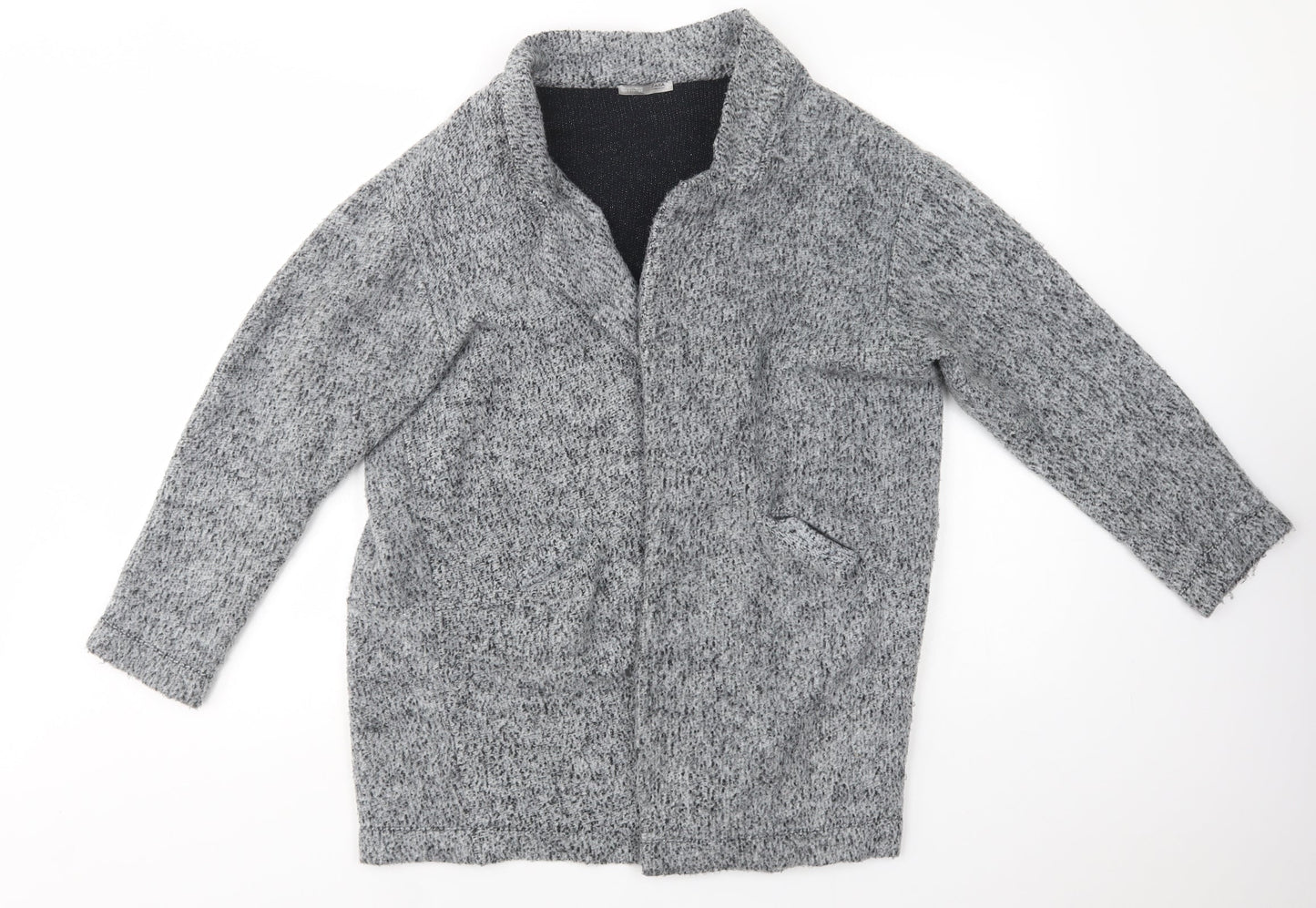 Zara Womens Grey   Jacket Coatigan Size L