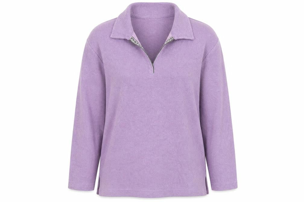 Debenhams Womens Purple High Neck  Polyester Pullover Jumper Size 12
