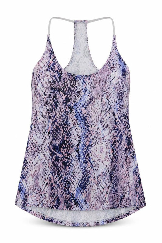 F&F Womens Multicoloured Animal Print Polyester Camisole Tank Size S Halter Pullover