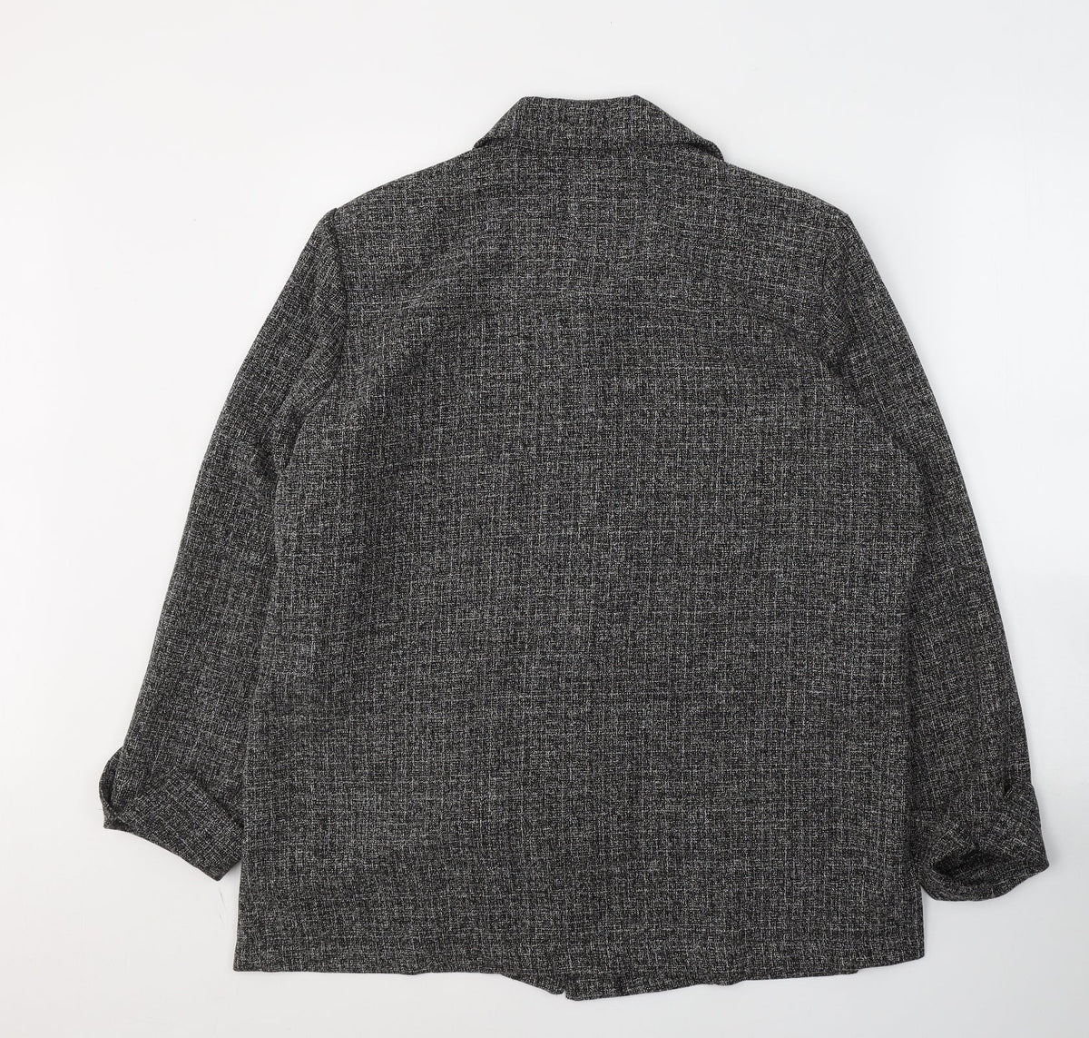 EWM Womens Black   Jacket Blazer Size 18  Button