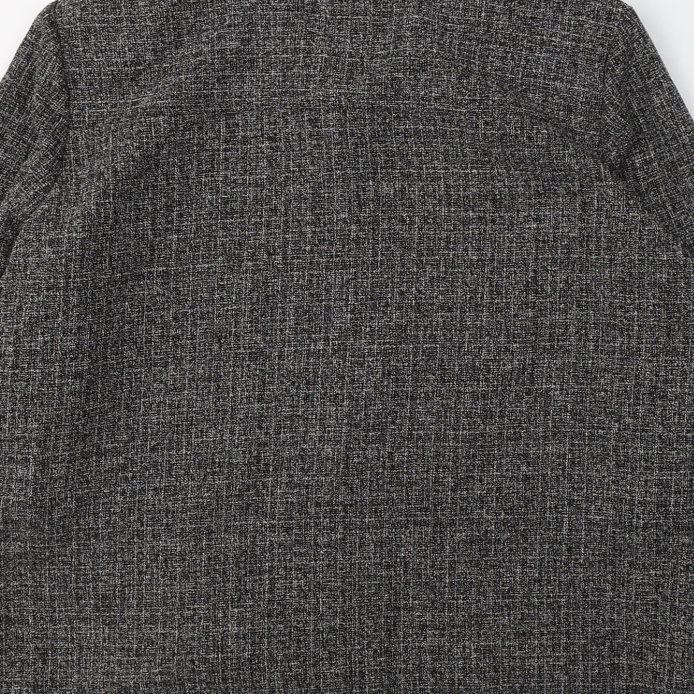 EWM Womens Black   Jacket Blazer Size 18  Button