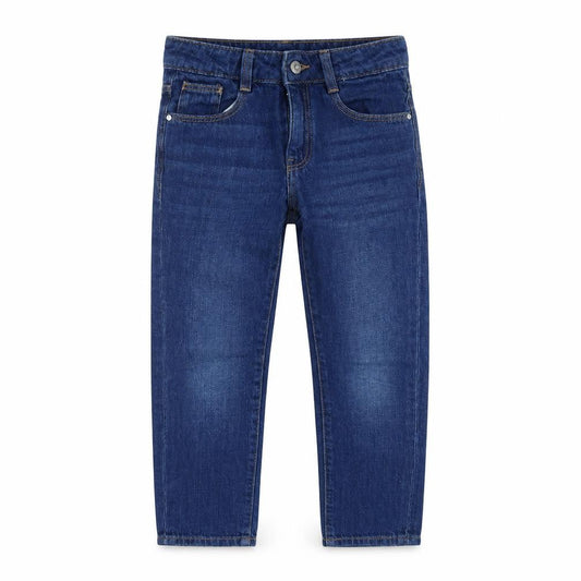 Mango Girls Blue  Cotton Skinny Jeans Size 9 Months  Regular Zip