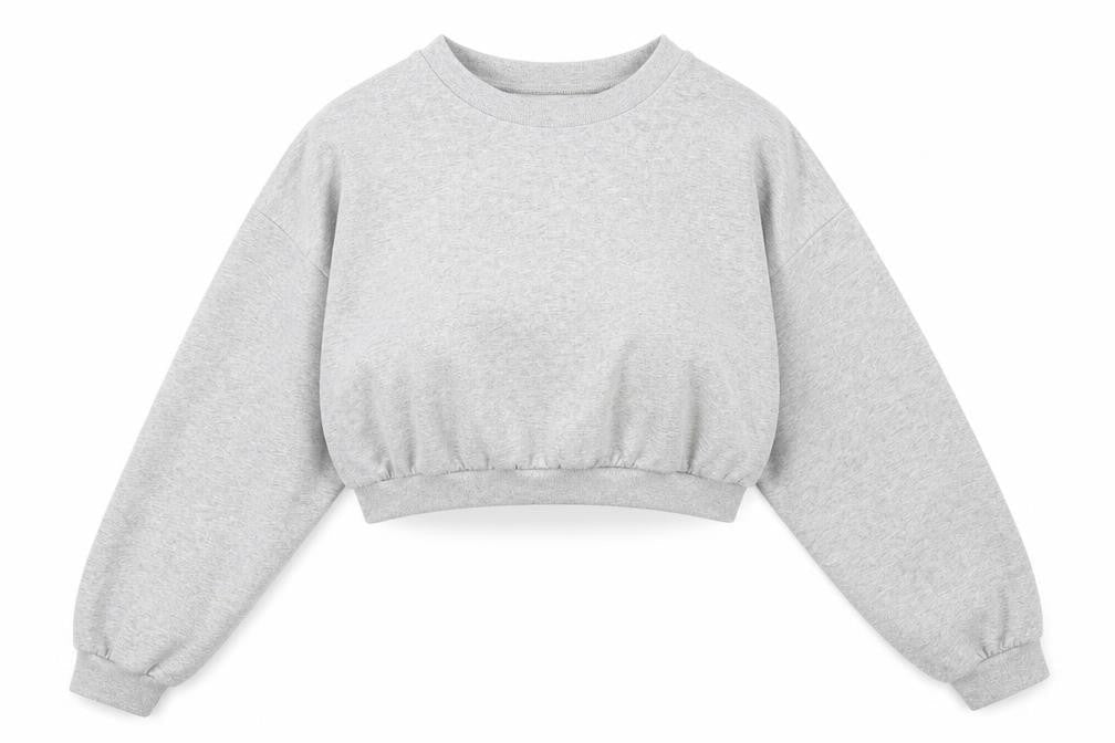 I SAW IT FIRST Womens Grey  Cotton Pullover Sweatshirt Size 10
