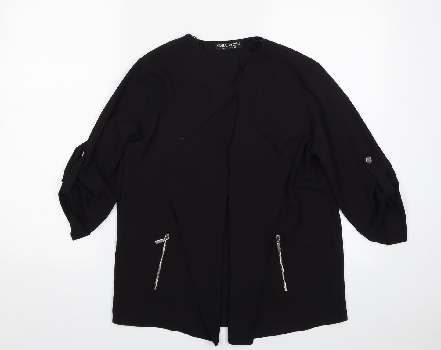 Select Womens Black   Jacket  Size 8
