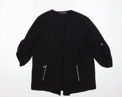 Select Womens Black   Jacket  Size 8