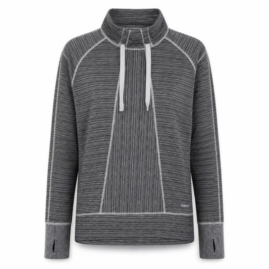 Avalanche Womens Grey  Polyester Pullover Sweatshirt Size L  Pullover - Activewear