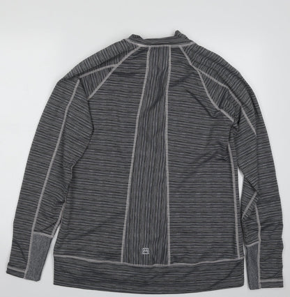Avalanche Womens Grey  Polyester Pullover Sweatshirt Size L  Pullover - Activewear