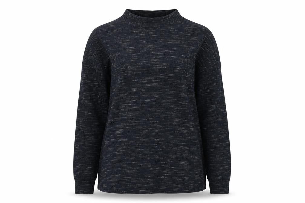 NEXT Womens Blue Crew Neck  Polyester Pullover Jumper Size 8